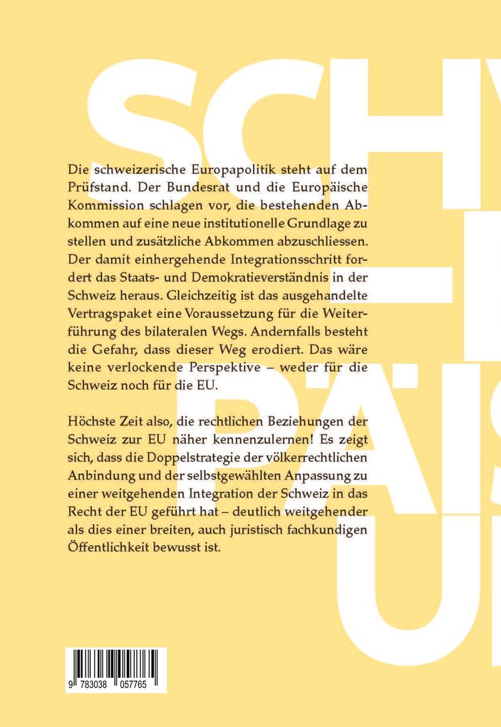 Weitere Ansicht: Schweiz - Europäische Union | Matthias Oesch