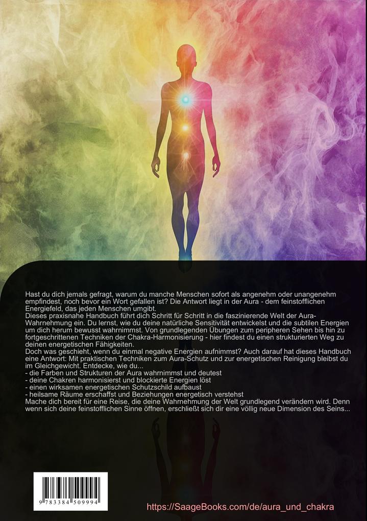 Weitere Ansicht: Aura und Chakra: Das praktische Handbuch zum Aura Sehen und Lesen | Bendis Saage, Bendis A. I. Saage - Deutschland