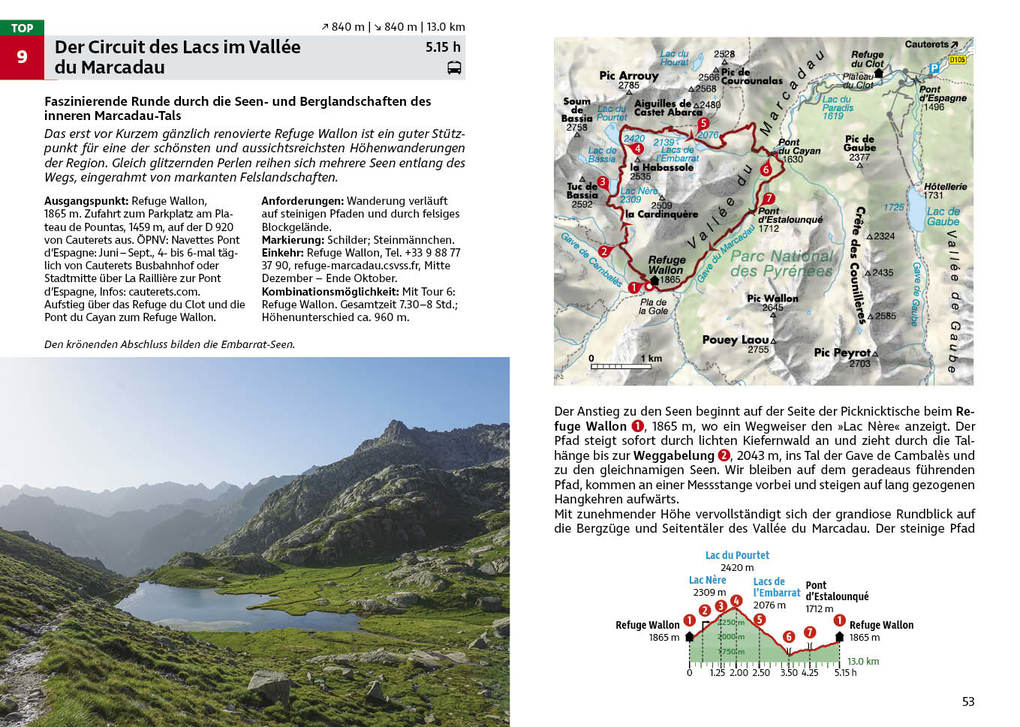Weitere Ansicht: Pyrenäen Nord - Französische Zentralpyrenäen | Roger Büdeler, Fabian Briel, Mira Kuhn