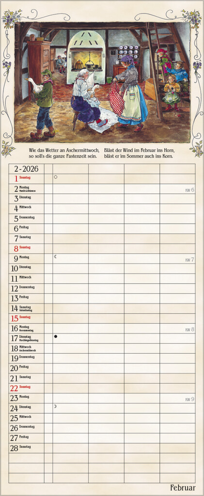 Weitere Ansicht: Bauernkalender 2026