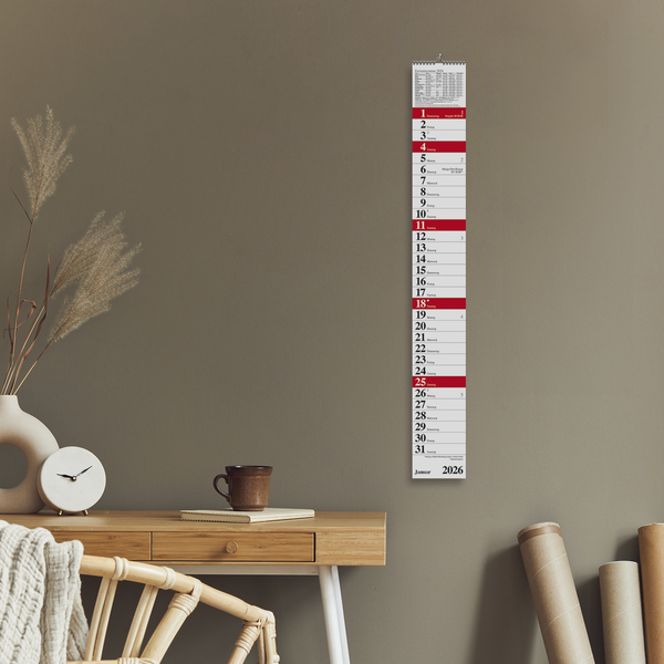 Weitere Ansicht: Streifenplaner Praktika Rot 2026