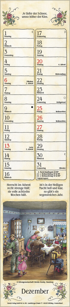 Weitere Ansicht: Bauernkalender Langplaner 2026