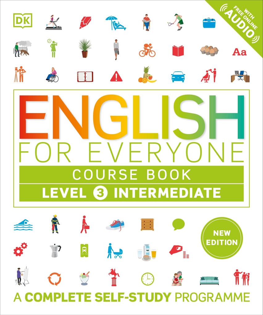 Produktbild: English for Everyone Course Book Level 3 Intermediate