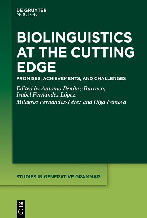 Produktbild: Biolinguistics at the Cutting Edge