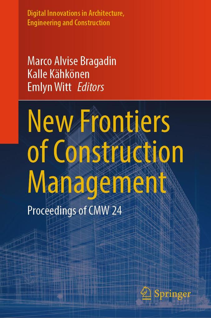Produktbild: New Frontiers of Construction Management