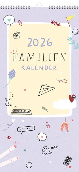 Produktbild: Mein Family-Planer 2026 - Aufschreiben, abhaken, glücklich sein!