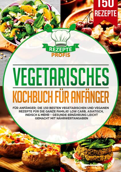 Produktbild: Vegetarisches Kochbuch für Anfänger | Rezepte Profis