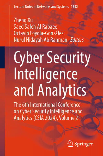 Produktbild: Cyber Security Intelligence and Analytics