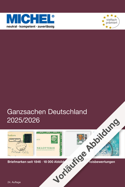 Produktbild: Ganzsachen Deutschland 2025/2026 | Michel-Redaktion