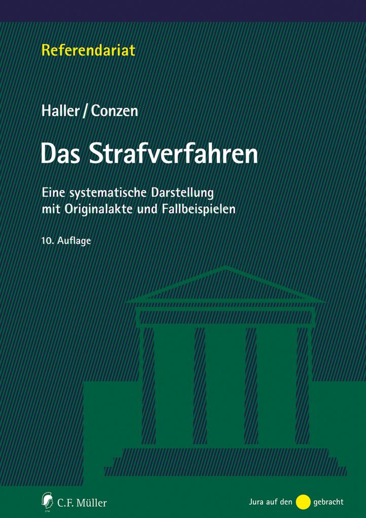 Produktbild: Das Strafverfahren | Klaus Haller, Klaus Conzen