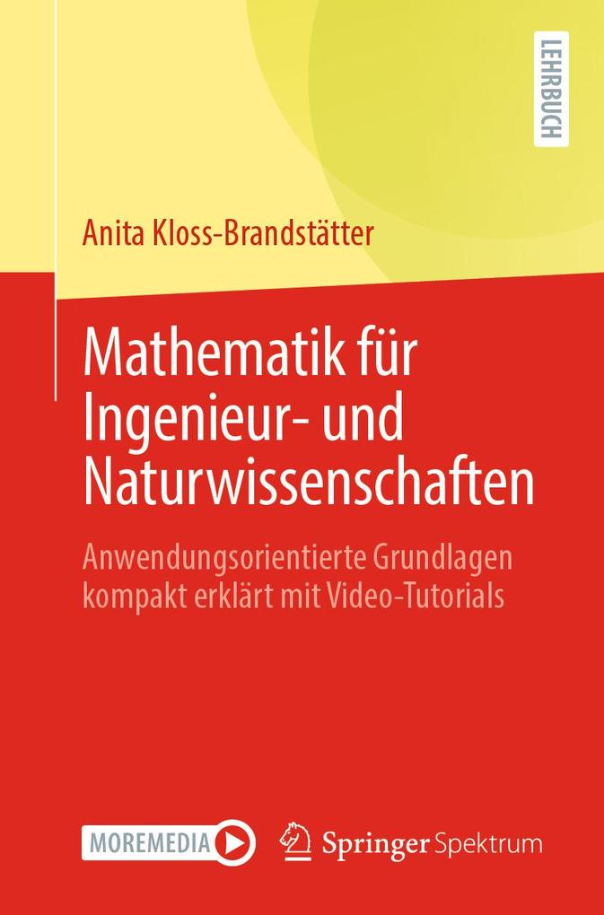 Produktbild: Mathematik für Ingenieur- und Naturwissenschaften | Anita Kloss-Brandstätter