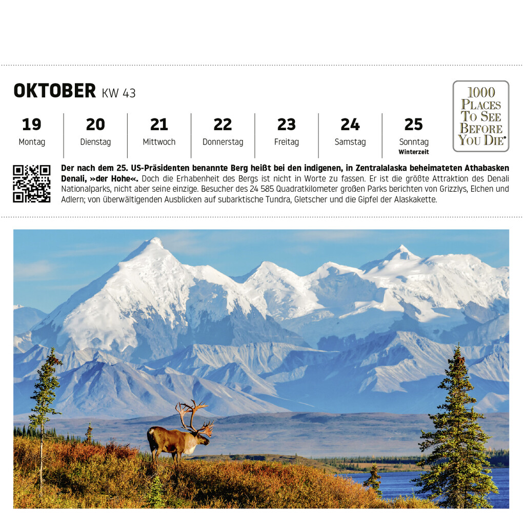 Weitere Ansicht: Nationalparks und Naturparadiese Postkartenkalender