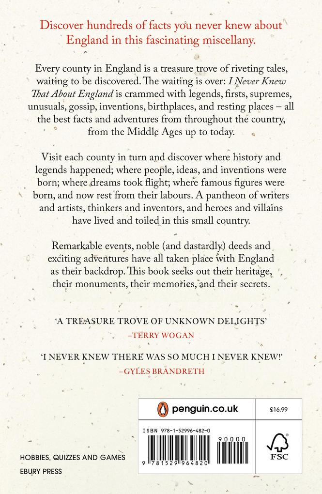 Weitere Ansicht: I Never Knew That About England | Christopher Winn