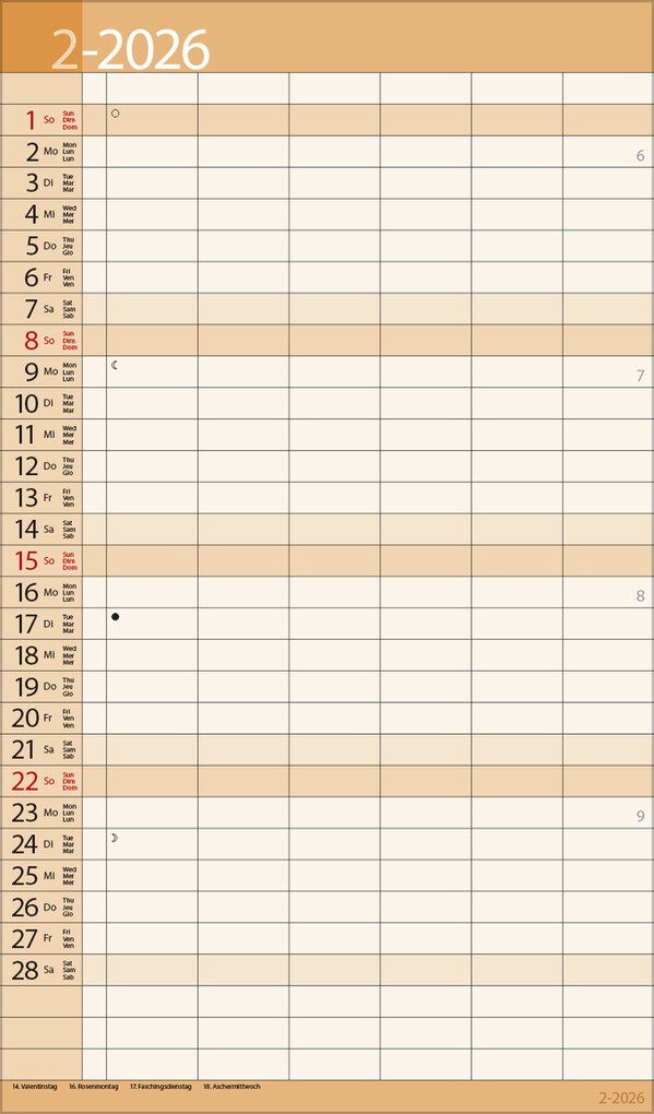 Weitere Ansicht: XL Family Timer 2026