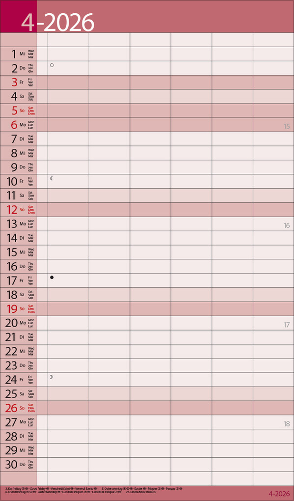 Weitere Ansicht: XL Family Timer 2026