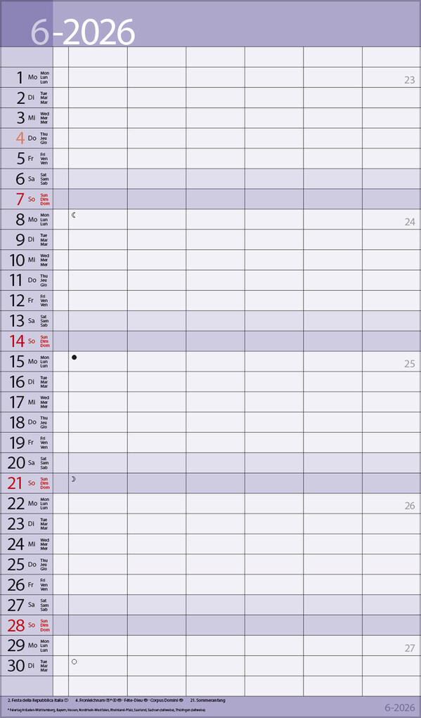Weitere Ansicht: XL Family Timer 2026