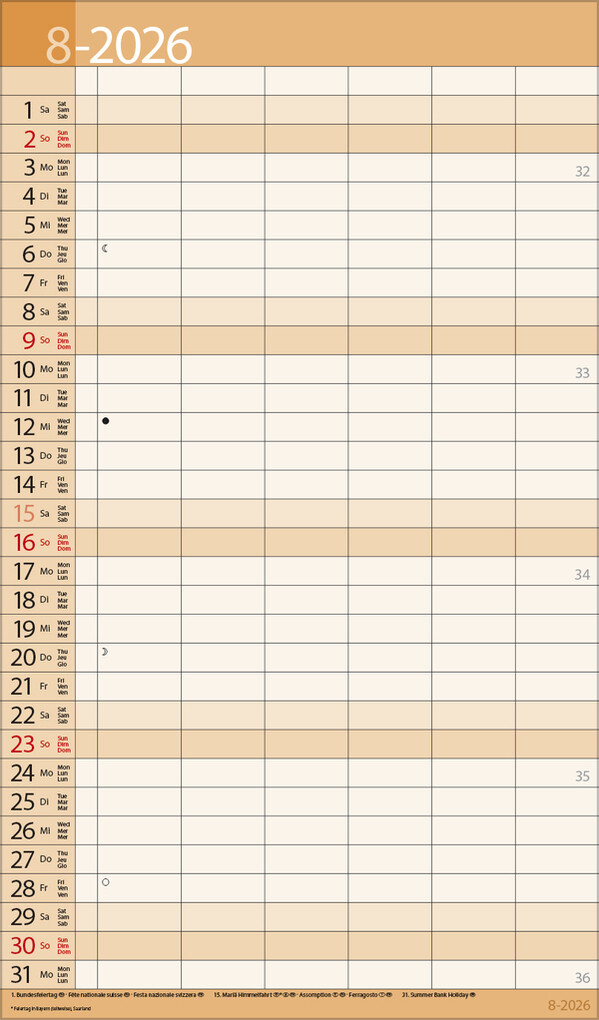 Weitere Ansicht: XL Family Timer 2026