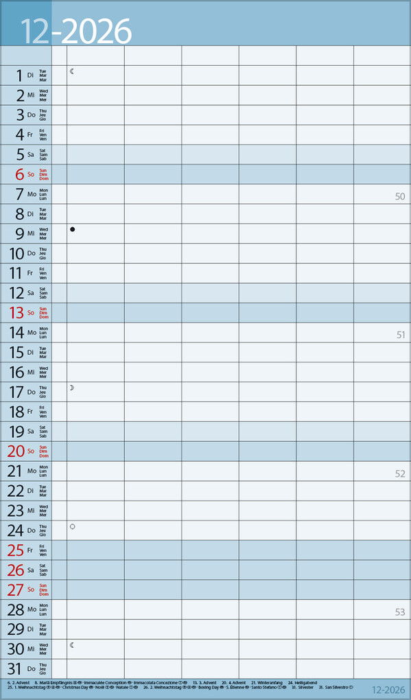 Weitere Ansicht: XL Family Timer 2026