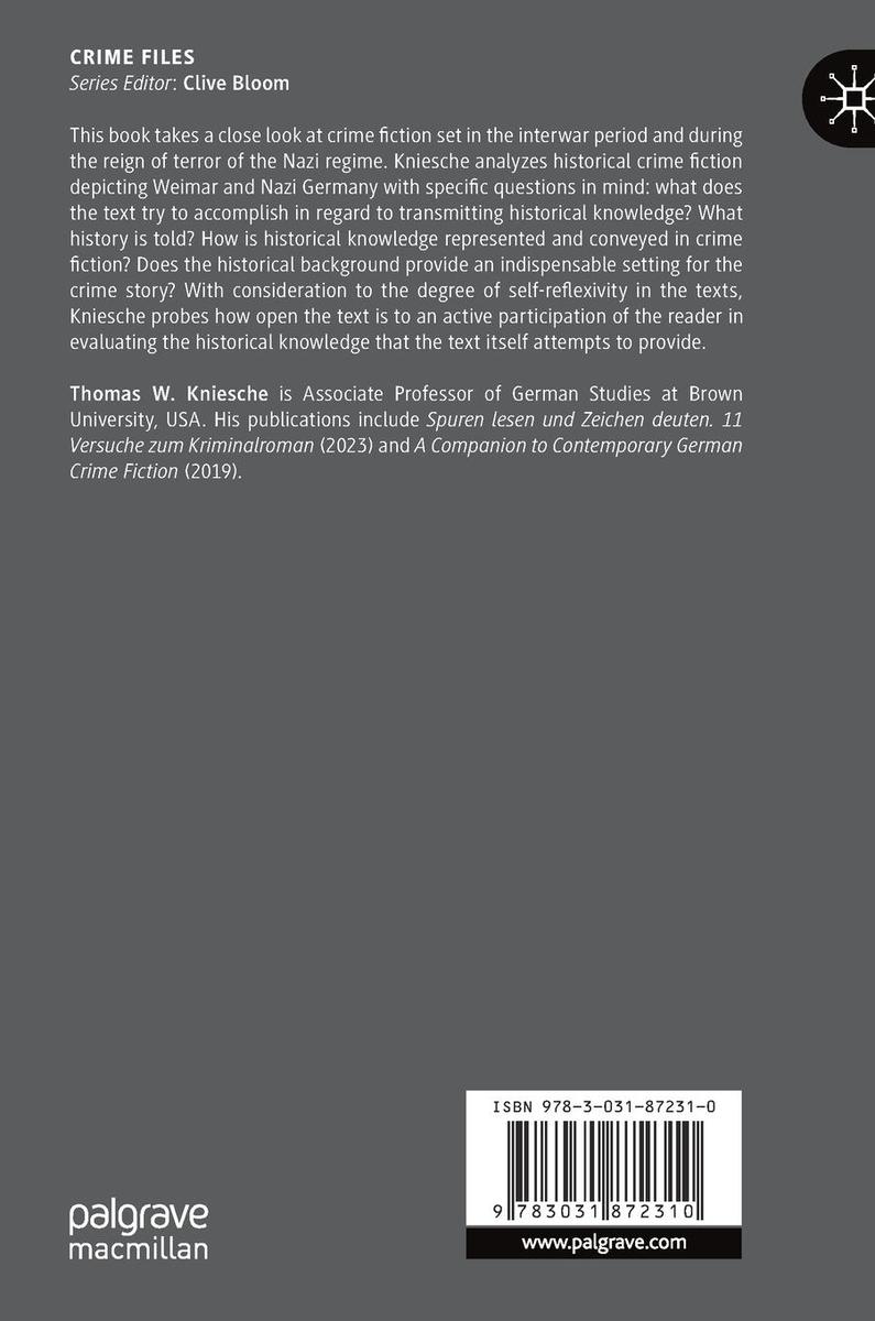 Weitere Ansicht: Investigating Crime in a Time of War | Thomas W. Kniesche