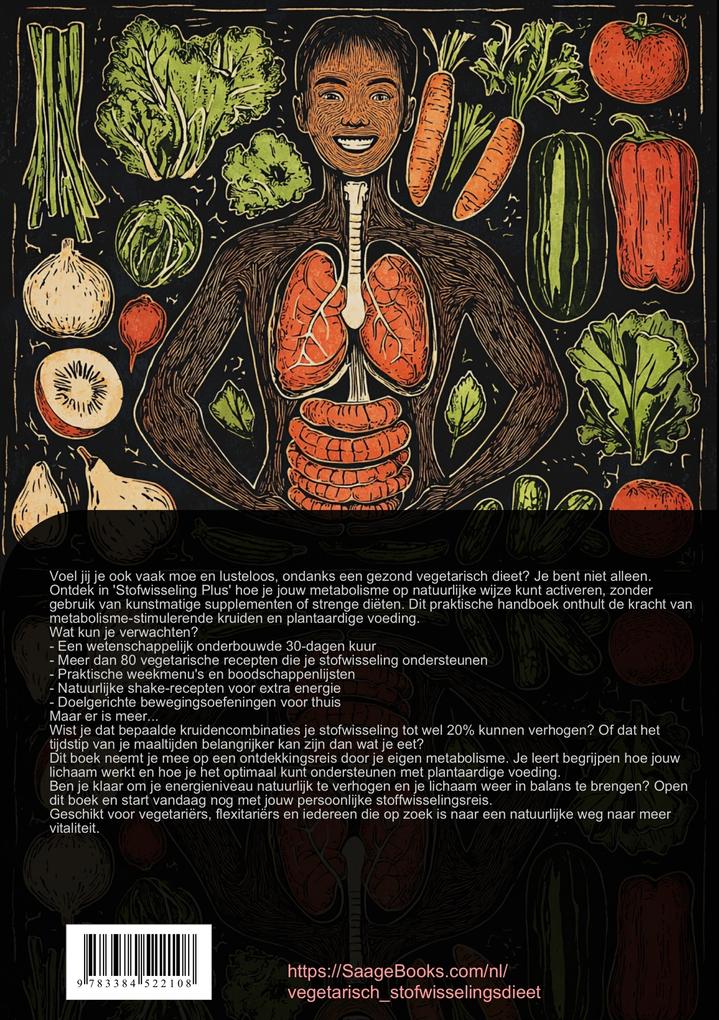 Weitere Ansicht: Stofwisseling Plus: Vegetarisch Metabolisme Boosten | Bendis Saage, Bendis A. I. Saage - Nederlands