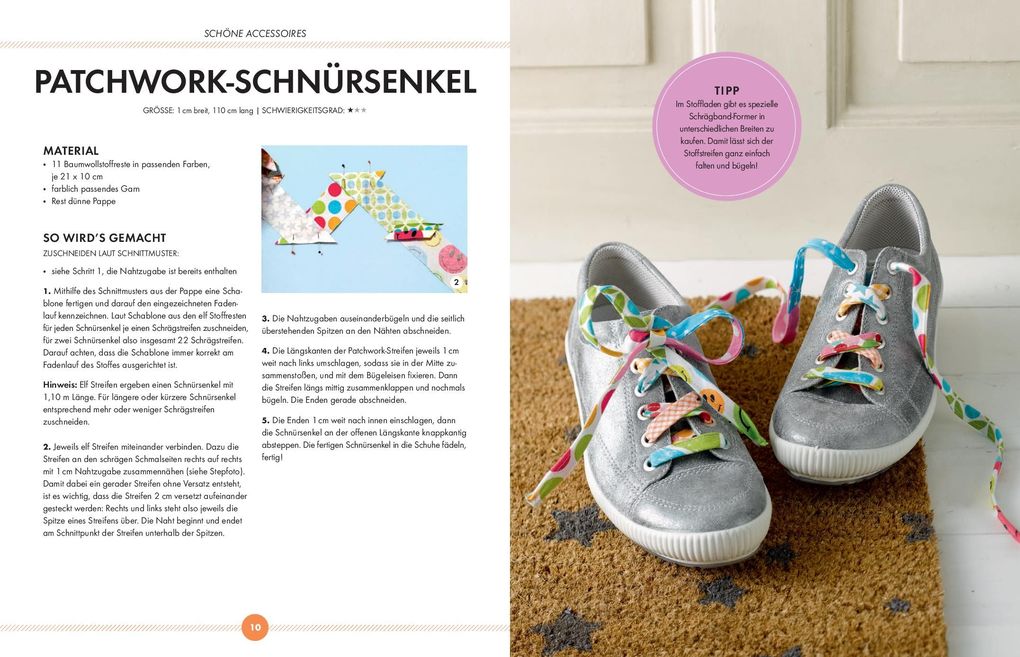 Weitere Ansicht: Schönes aus Stoffresten nähen I Accessoires, Deko & Geschenke