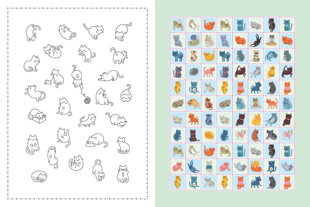 Weitere Ansicht: Stickerbuch Lustige Tiere I Über 1000 Sticker