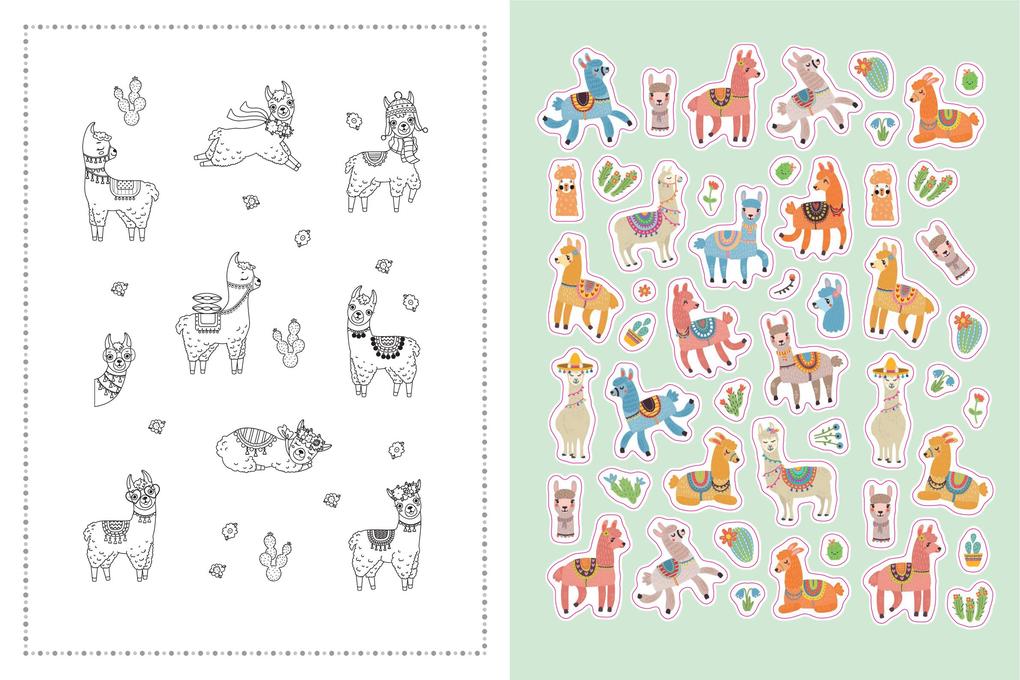 Weitere Ansicht: Stickerbuch Lustige Tiere I Über 1000 Sticker