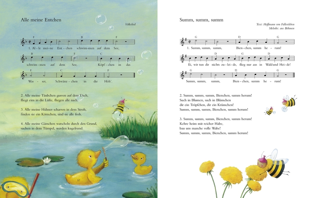 Weitere Ansicht: Die schönsten Lieder für Groß und Klein | Marina Rachner