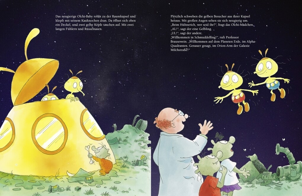 Weitere Ansicht: Die Olchis. Aliens im Anflug! | Erhard Dietl, Dieter Faber