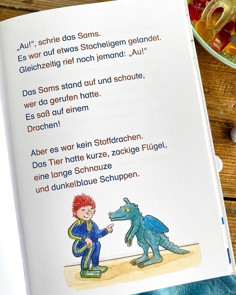 Weitere Ansicht: Das Sams wünscht sich einen Drachen | Paul Maar