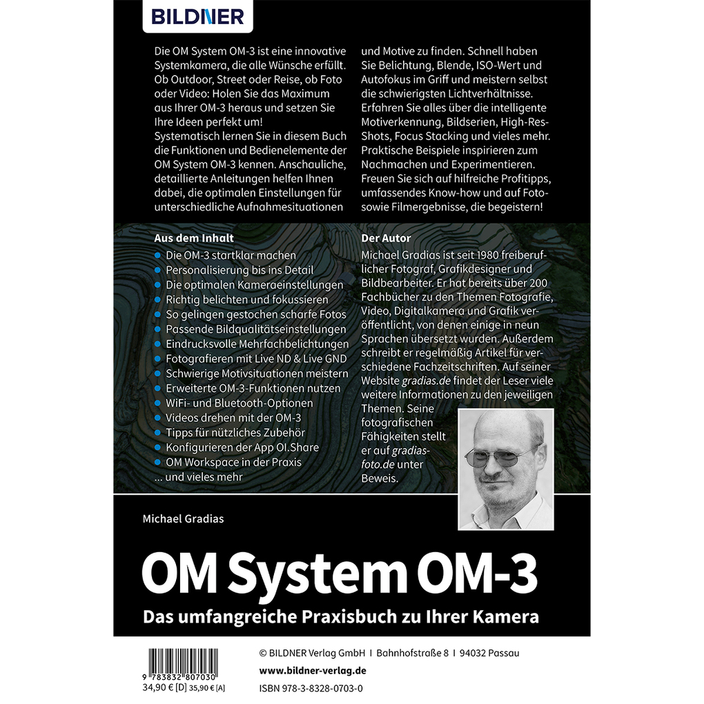 Weitere Ansicht: OM System OM-3: Das umfangreiche Praxisbuch zu Ihrer Kamera | Michael Gradias