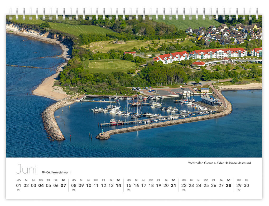 Weitere Ansicht: Kalender Rügen Luftaufnahmen kompakt 2026 | Peter Schubert
