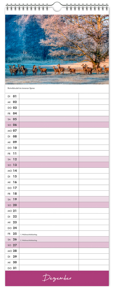 Weitere Ansicht: Küchenkalender Spreewald 2026 NEU! inkl. Rezepte | Peter Becker