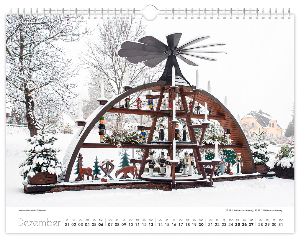 Weitere Ansicht: Kalender Tharandt und Umgebung 2026 | Peter Schubert