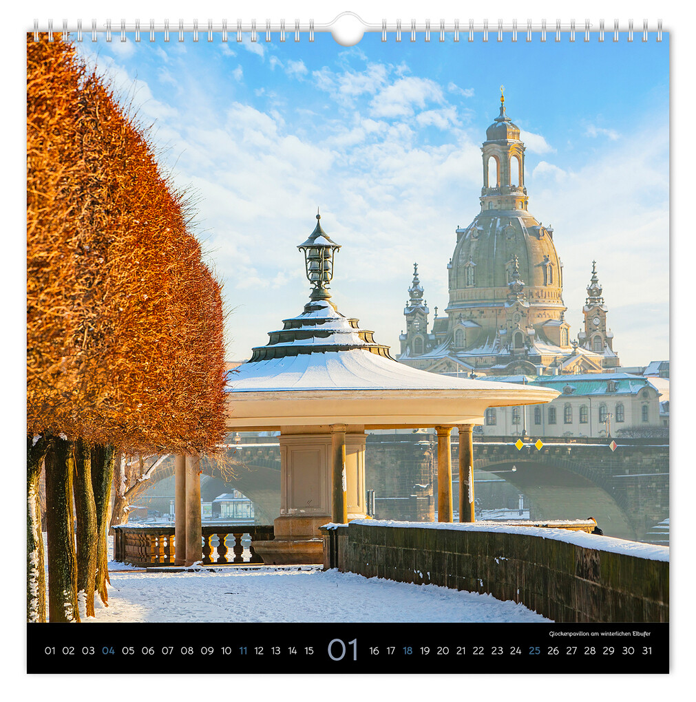 Weitere Ansicht: Kalender Stimmungsvolles Dresden 2026 | Peter Schubert
