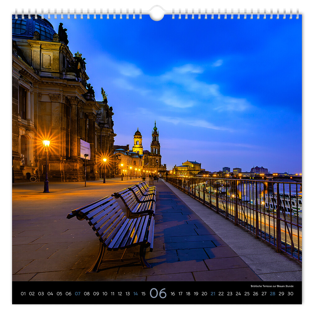 Weitere Ansicht: Kalender Stimmungsvolles Dresden 2026 | Peter Schubert