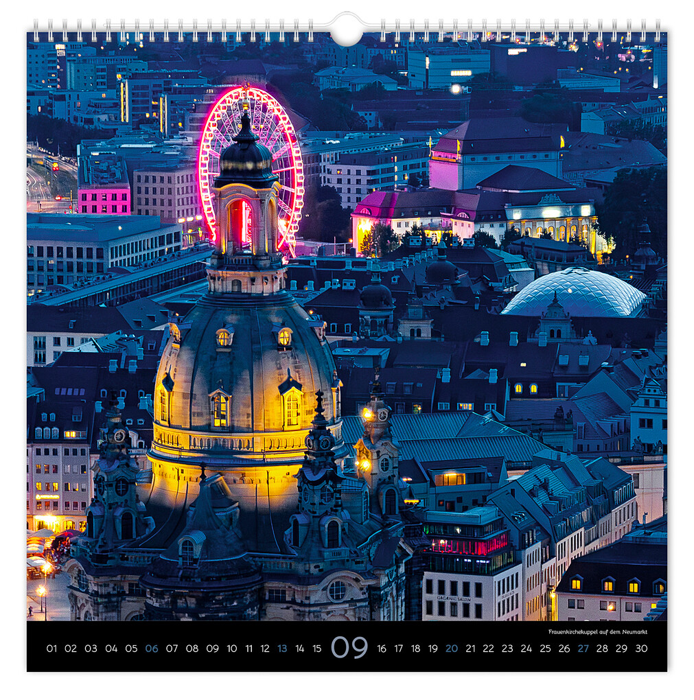 Weitere Ansicht: Kalender Stimmungsvolles Dresden 2026 | Peter Schubert