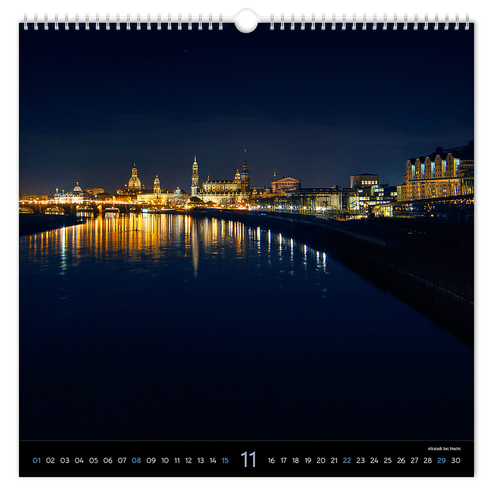 Weitere Ansicht: Kalender Stimmungsvolles Dresden 2026 | Peter Schubert