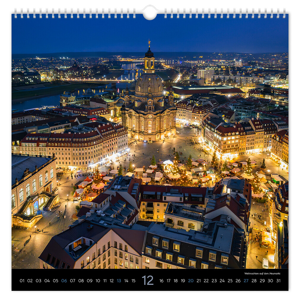 Weitere Ansicht: Kalender Stimmungsvolles Dresden 2026 | Peter Schubert