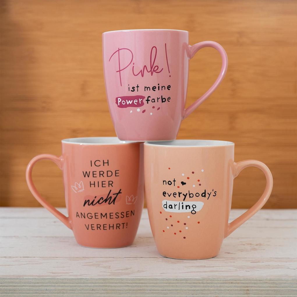 Weitere Ansicht: Tasse mit Motivdruck "not everybodys darling", mit Banderole