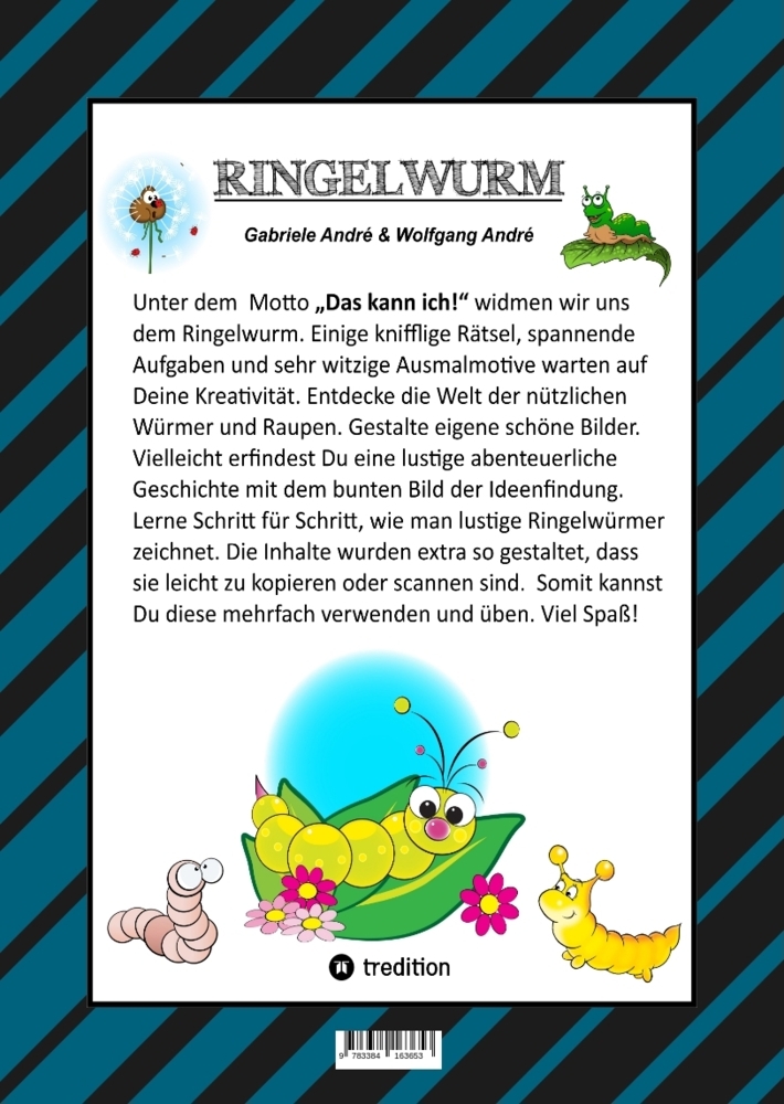 Weitere Ansicht: CRAFTBOOK - LUSTIGE AUSMALMOTIVE - KNIFFLIGE RÄTSEL - SPANNENDE AUFGABEN - WISSENSWERTES - DEINE LUSTIGE KURZGESCHICHTE - BASTELANLEITUNG | Gabriele André, Wolfgang André