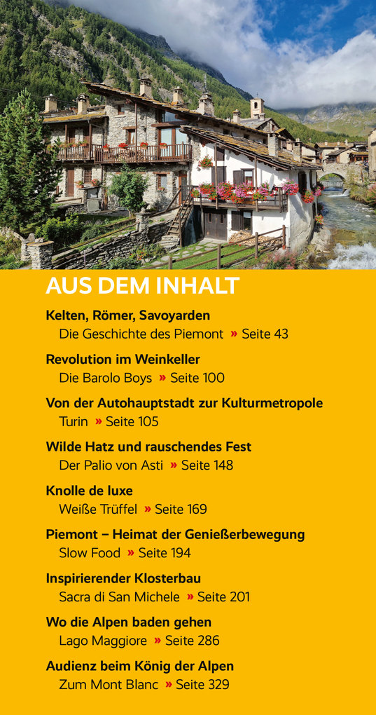 Weitere Ansicht: TRESCHER Reiseführer Piemont | Sabine Herre