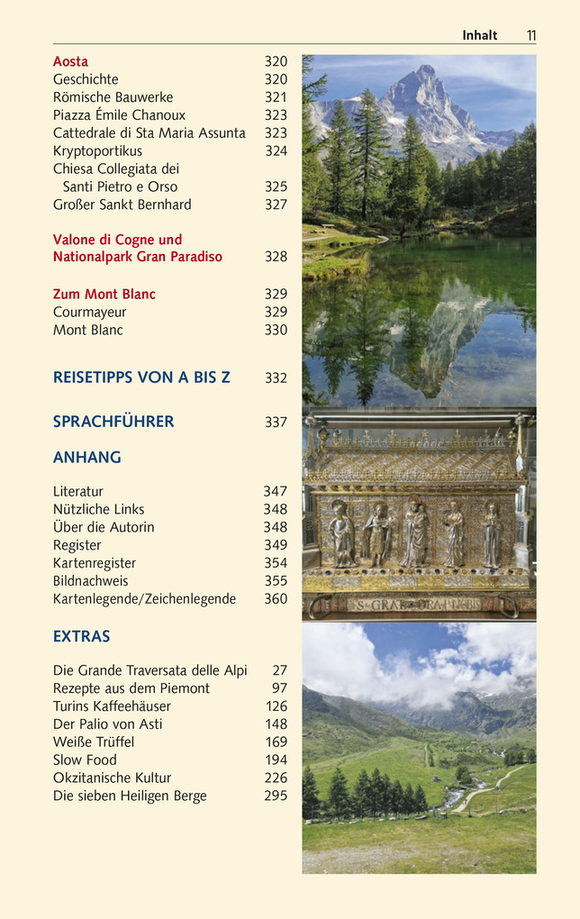 Weitere Ansicht: TRESCHER Reiseführer Piemont | Sabine Herre