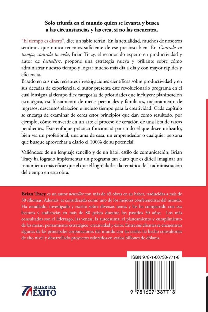 Weitere Ansicht: Controla tu tiempo, controla tu vida | Brian Tracy