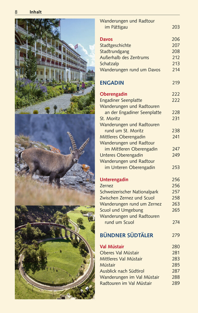 Weitere Ansicht: TRESCHER Reiseführer Graubünden | Gregor Saladin