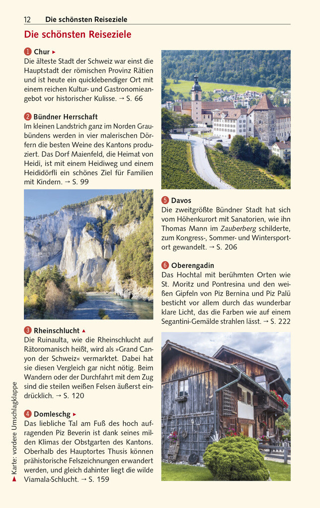 Weitere Ansicht: TRESCHER Reiseführer Graubünden | Gregor Saladin