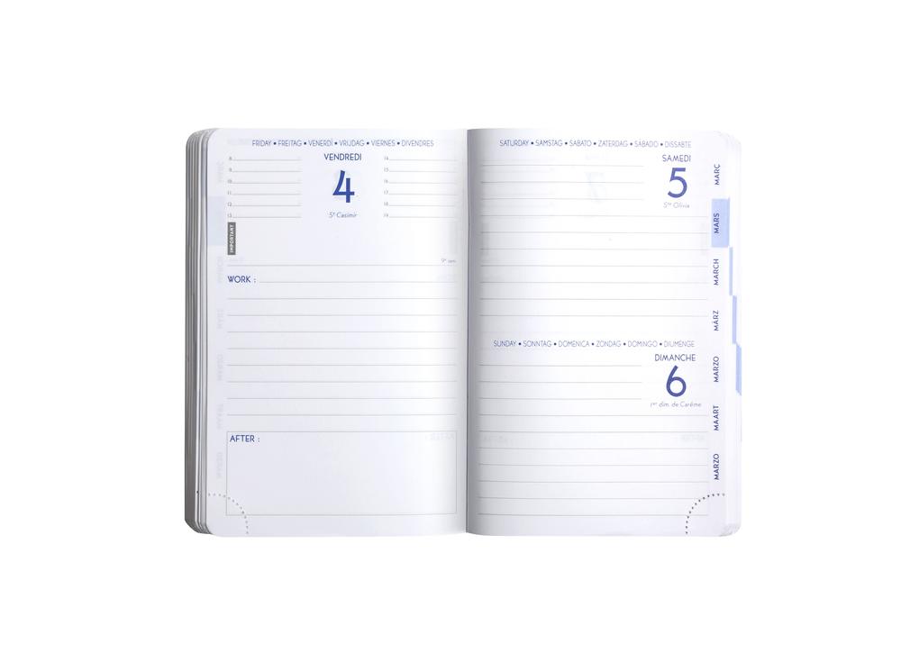 Weitere Ansicht: Schülerkalender Work&After Floral 2026 / 2027