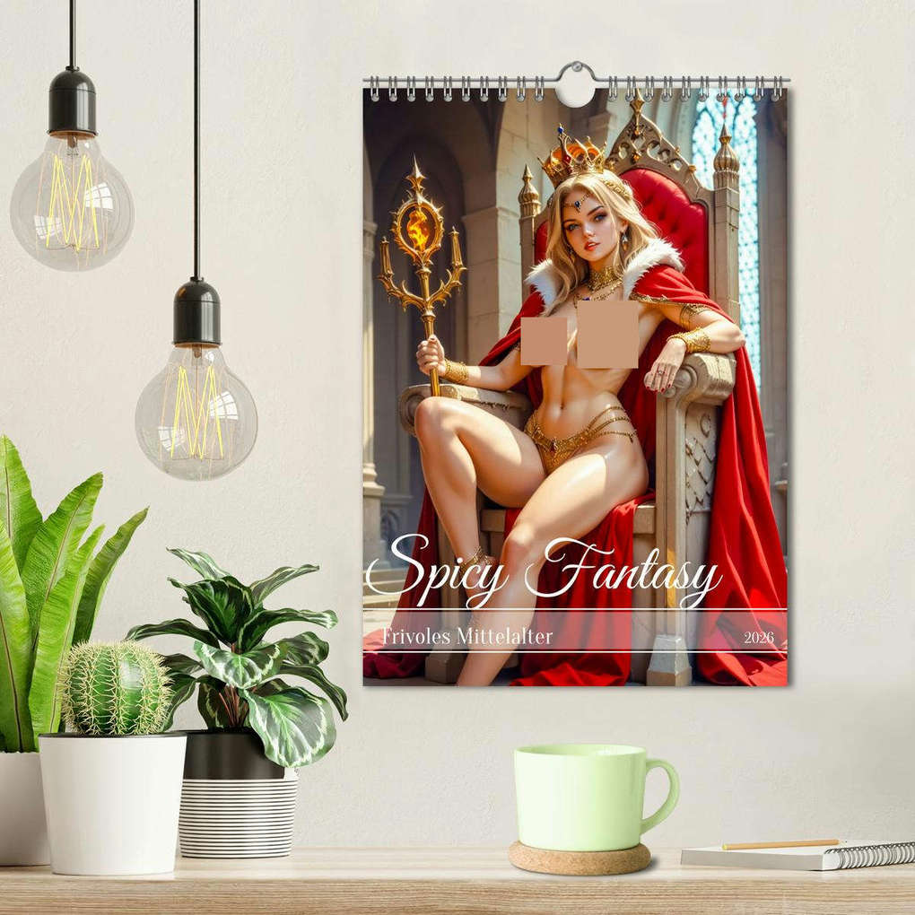 Weitere Ansicht: Spicy Fantasy - Frivoles Mittelalter (Wandkalender 2026 DIN A4 hoch), CALVENDO Monatskalender | Sell Pixs:Sell, pixs:sell pixs:sell, Calvendo, pixs:sell