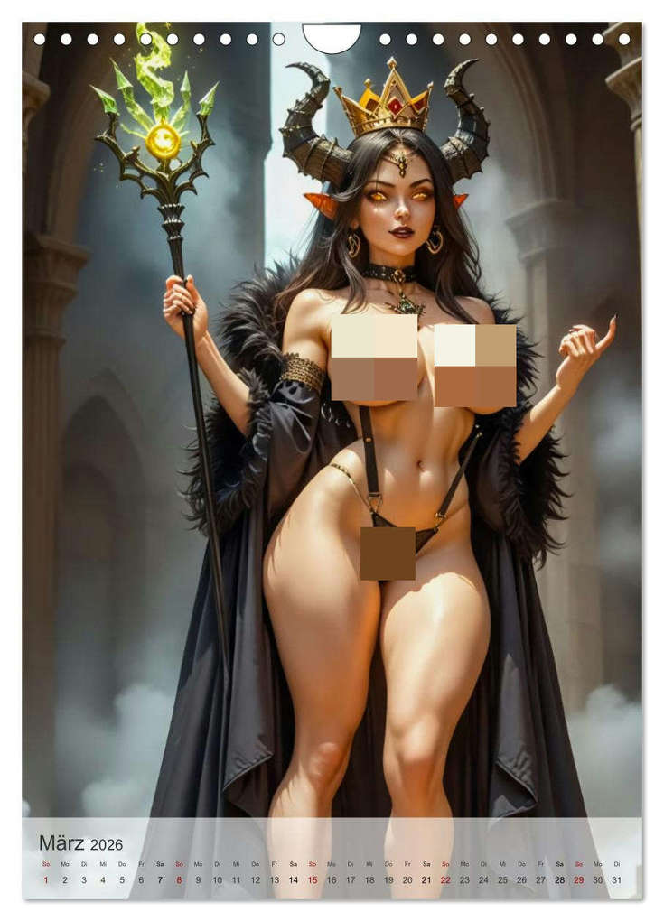 Weitere Ansicht: Spicy Fantasy - Frivoles Mittelalter (Wandkalender 2026 DIN A4 hoch), CALVENDO Monatskalender | Sell Pixs:Sell, pixs:sell pixs:sell, Calvendo, pixs:sell