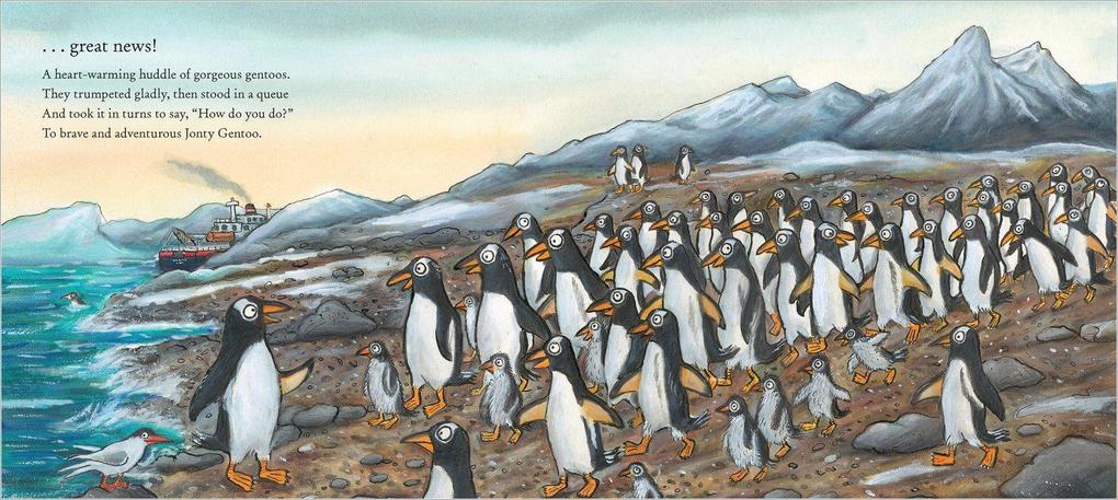 Weitere Ansicht: Jonty Gentoo - The Adventures of a Penguin | Julia Donaldson